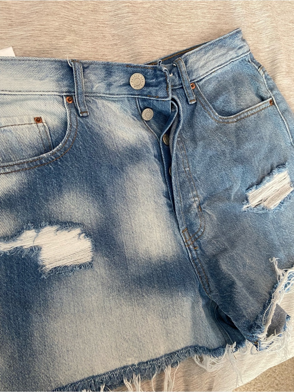 PACSUN • ultra high rise vintage jean short